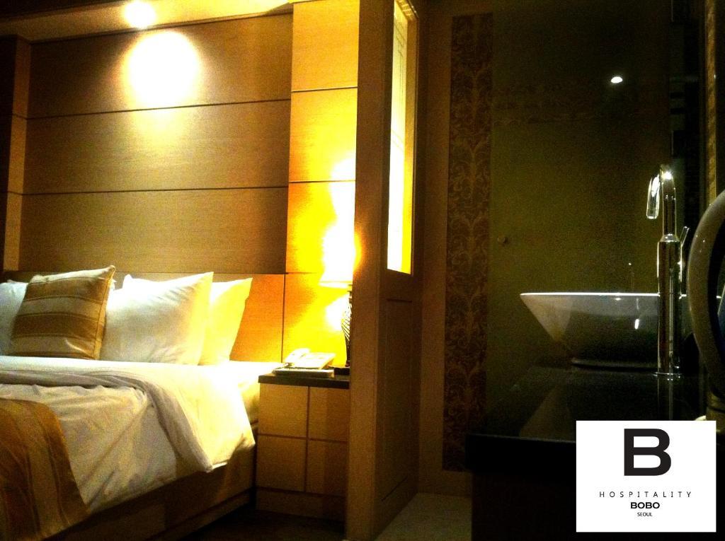 Bobo Hotel Hongdae Seoul Rom bilde